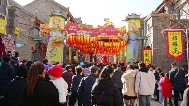 非遺民俗點亮金城年味 蘭州老街「非遺過大年」活動啟幕