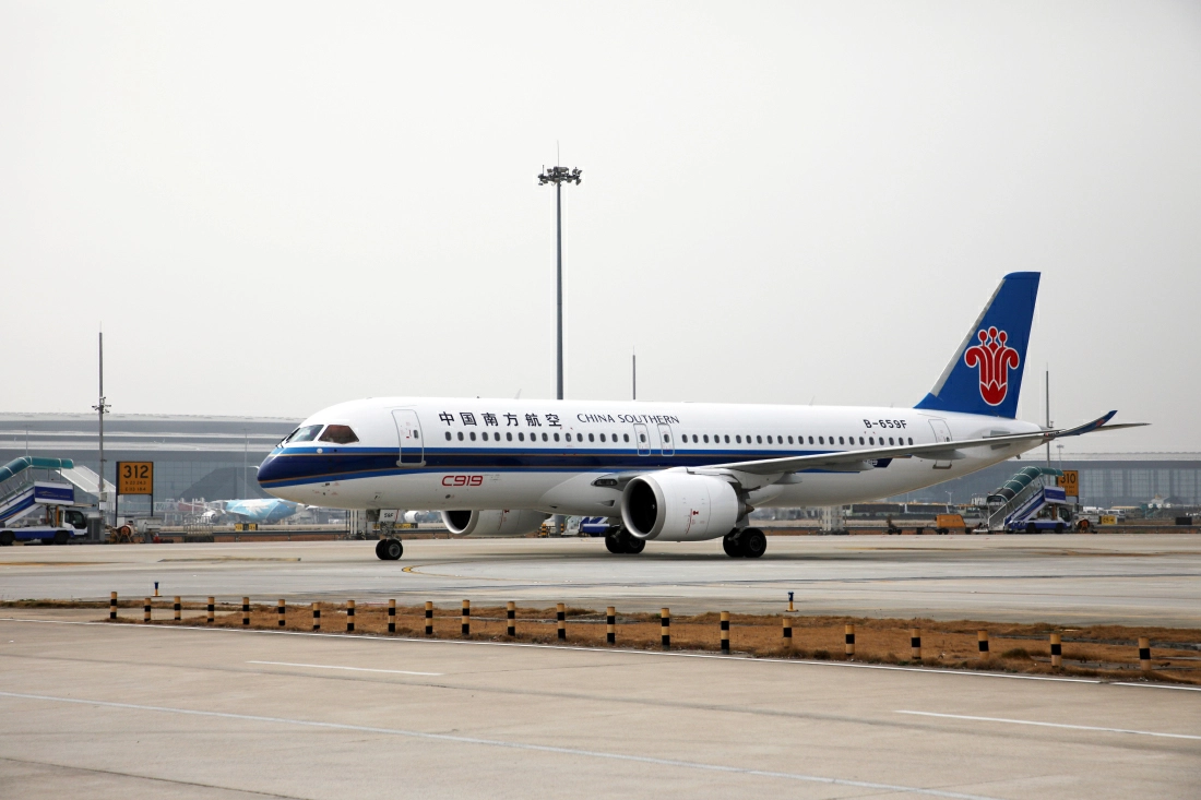 南航第九架C919國產大飛機正式投入運營
