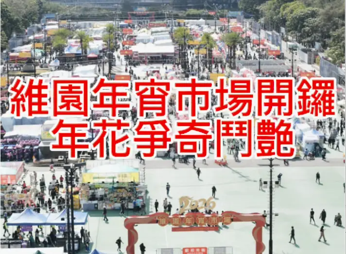 有片丨全港最大花市開檔