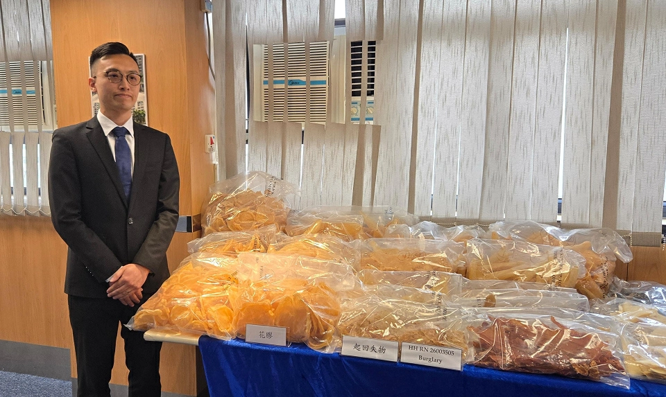 涉爆竊九龍城海味店 警方1日破案拘3男