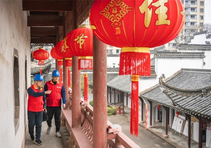 皖休寧供電：保供之責更走心 福氣之城喜洋洋