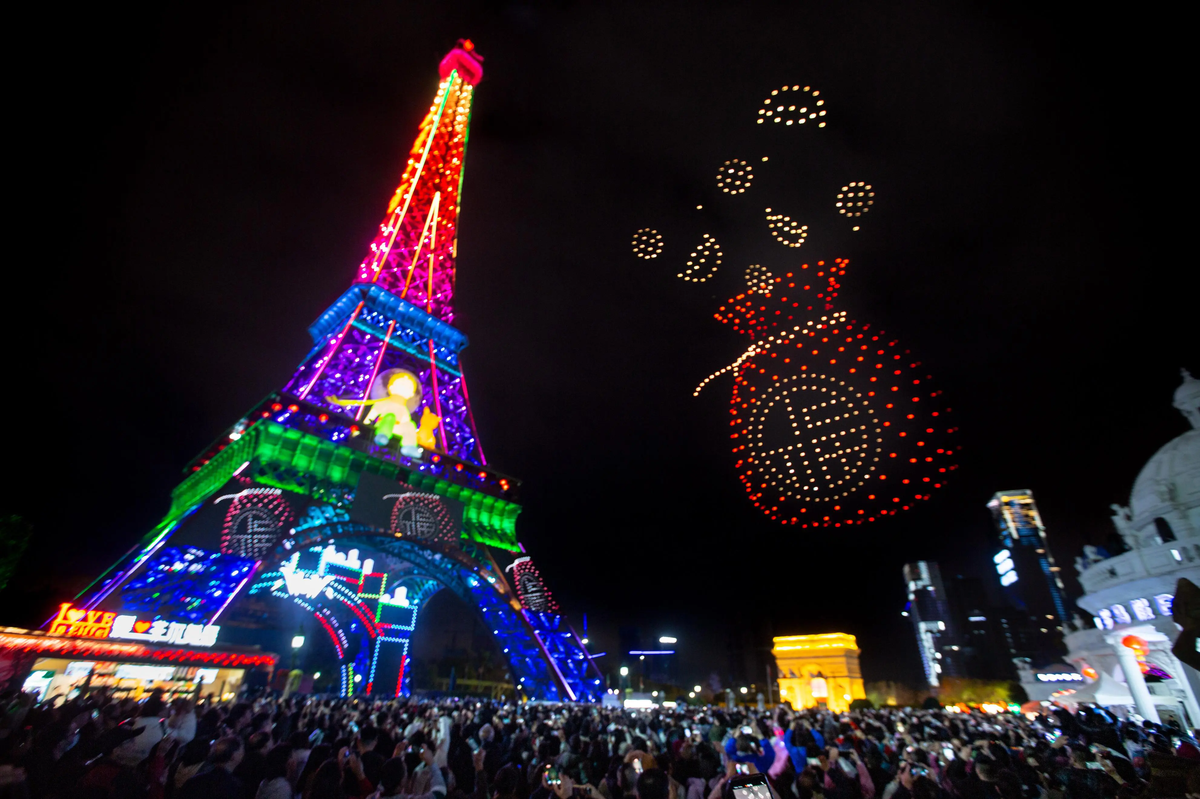 深圳世界之窗「閃光迎新春」活動盛大啟幕