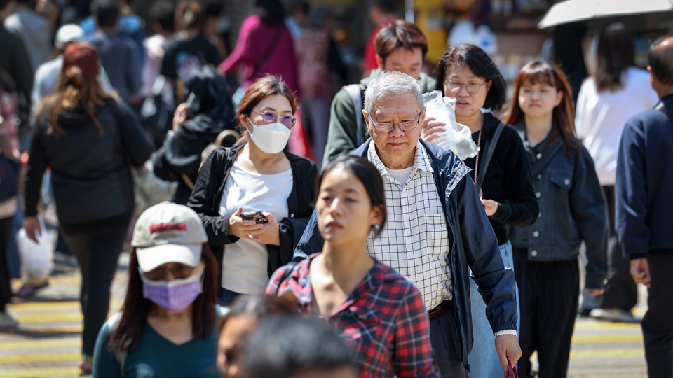 2025年底本港人口臨時數字約751萬 按年增0.1%