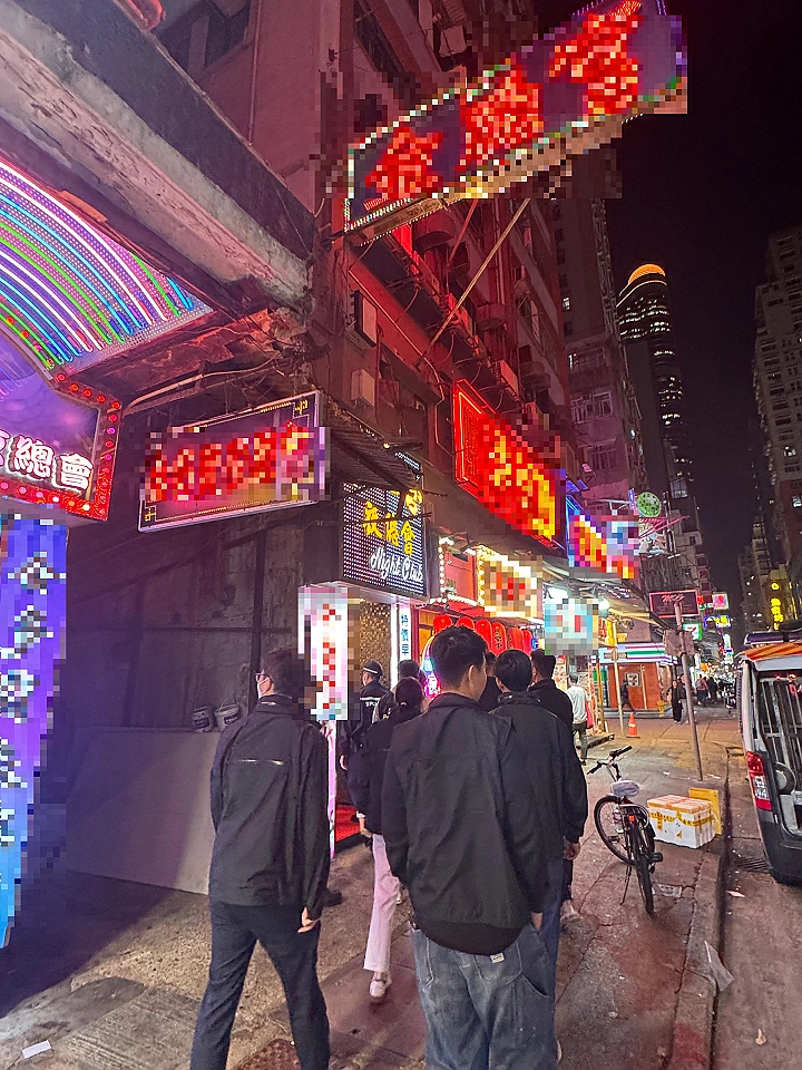 警方旺角犁庭掃穴拘一男