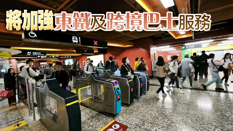 運輸署：內地春節黃金周期間 市民和旅客應預早計劃跨境行程
