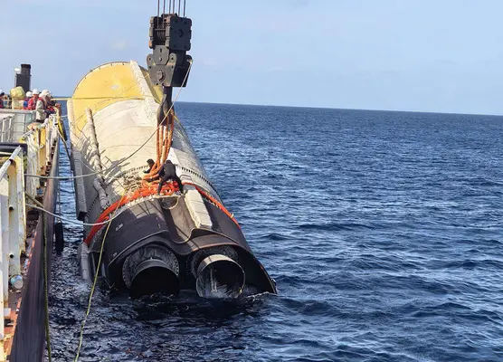 中國完成首次火箭一級箭體海上打撈回收任務