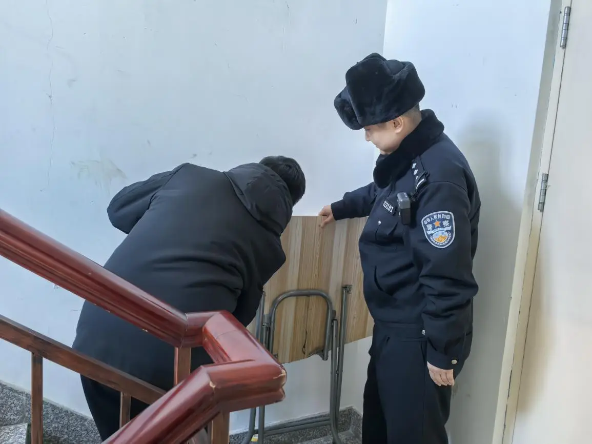 黑龍江巴彥縣：警企聯動 築牢春節安全防線