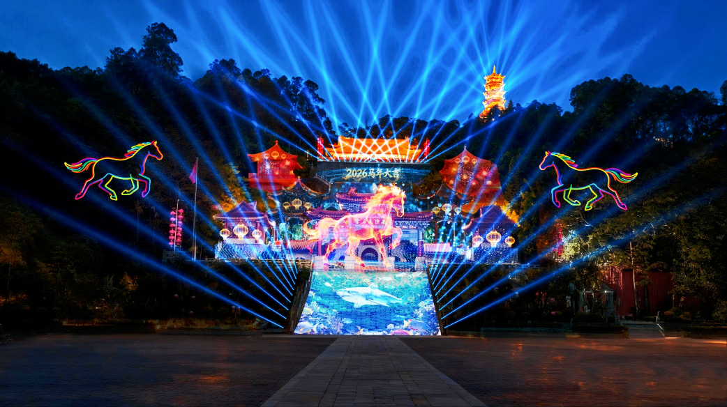 「春晚」舞台首度曝光！就在南沙大灣區燈會