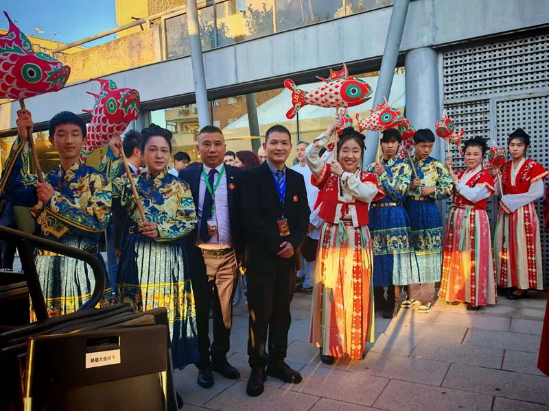 黃山歙縣：徽州魚燈亮相馬德里 開啟中西文化交流