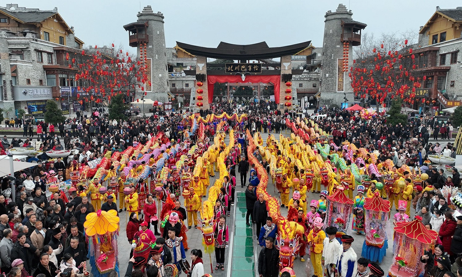 遊客量旅遊收入雙增長　北川新春文旅消費季熱度拉滿