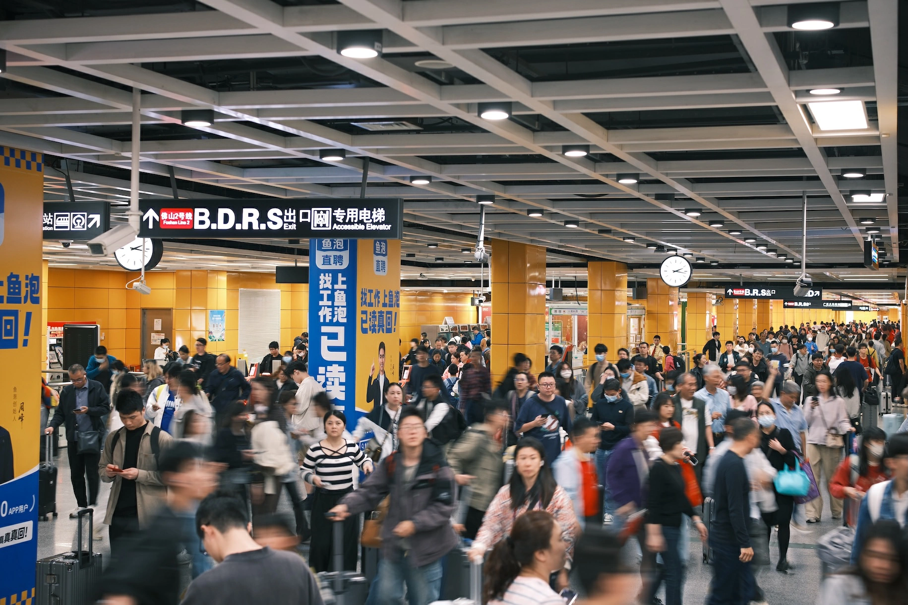  春節9天假期  廣州地鐵運客4595.6萬人次