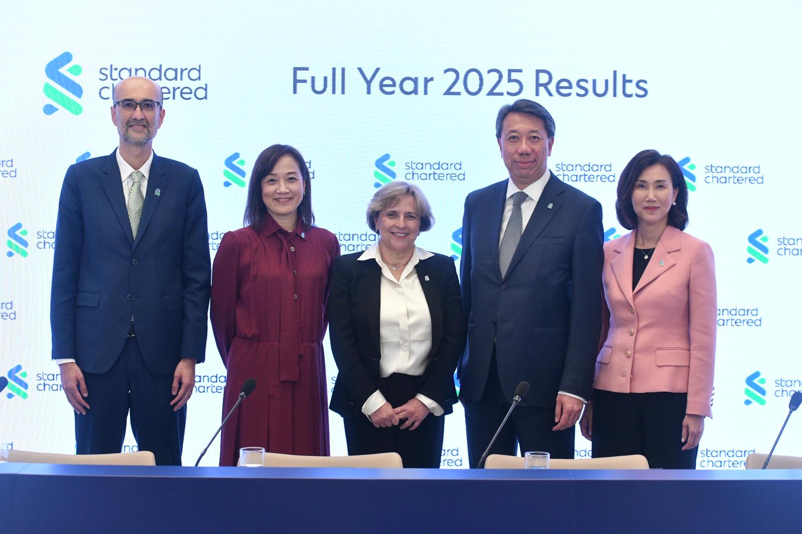 渣打列賬基帳基準稅前溢利按年升16%   5月公布全新策略目標