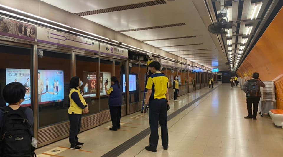 港鐵北角站月台幕門復修 將軍澳線列車服務逐步回復正常