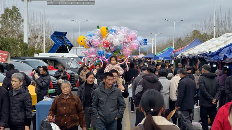 【就在徽州過大年】重現「六街燈火」盛景  黃山市徽州區上九廟會好戲連台