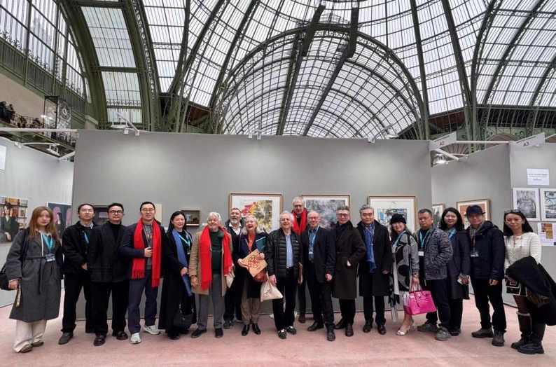 第236屆法國藝術家沙龍——中國藝術家邀請展在巴黎大皇宮舉辦