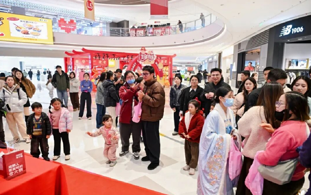 春節假期合肥高新區重點商圈銷售額增長超20%