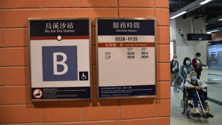 野豬大鬧港鐵烏溪沙站 撞傷3人