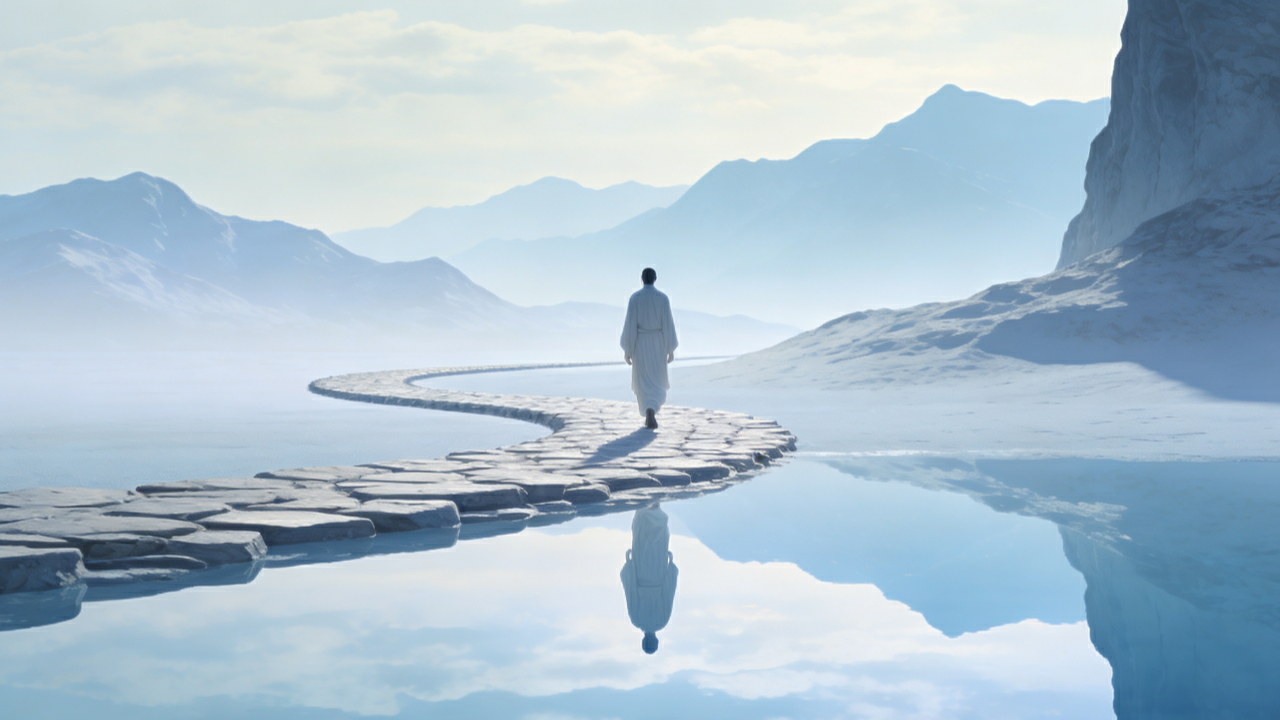 心若明鏡，行向遠方