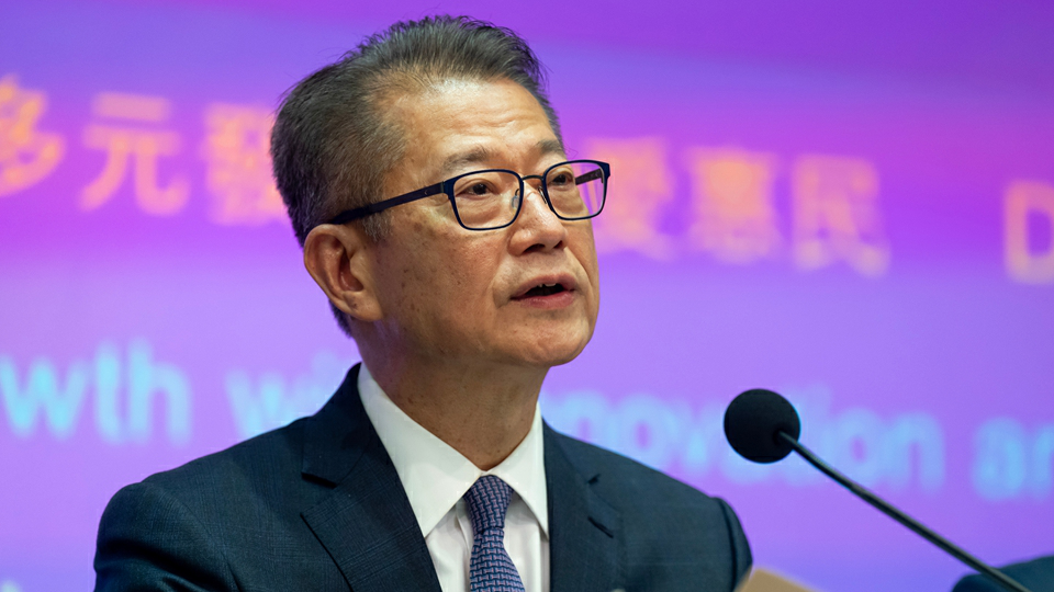 陳茂波：伊朗局勢或令金融市場波動 政府已有足夠預案應對