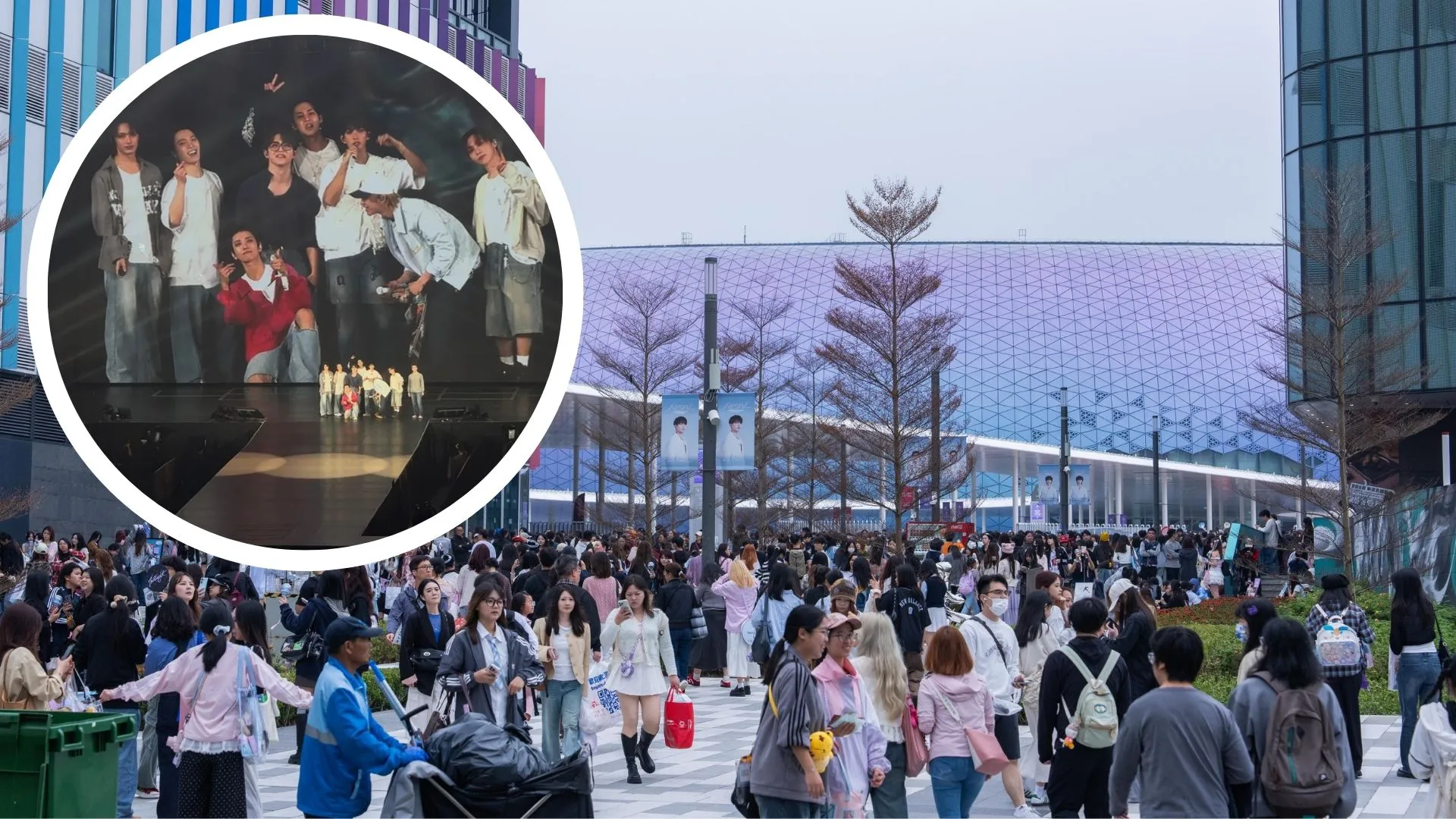 有片｜【娛樂】啟德體育園開幕一周年 韓國男團SEVENTEEN再臨開騷