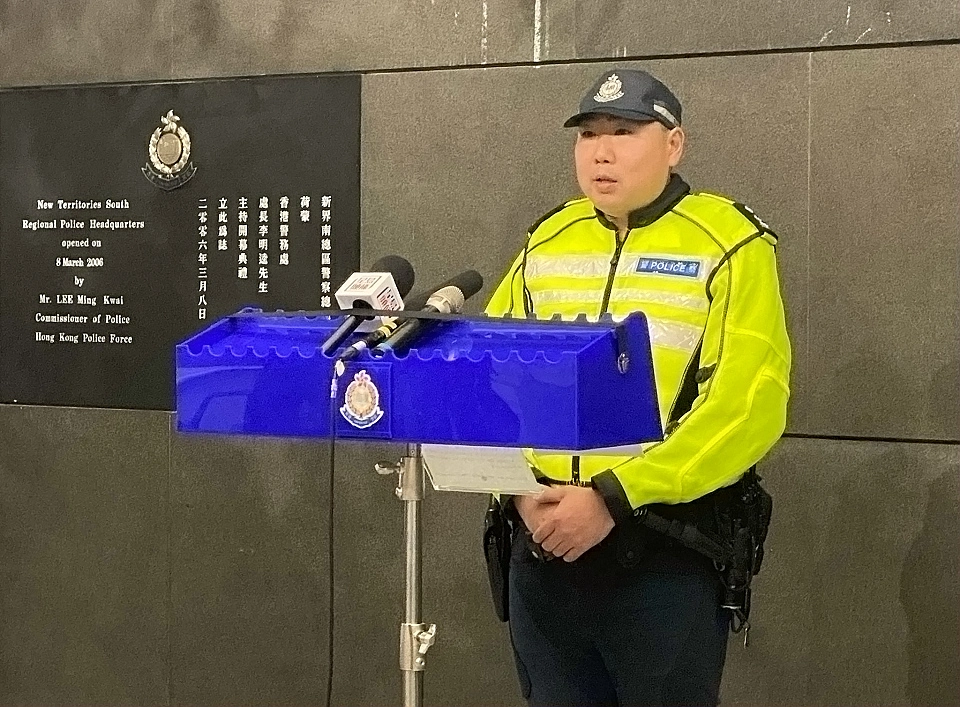 警方新界南打擊白牌車 拘兩司機涉非法載客取酬