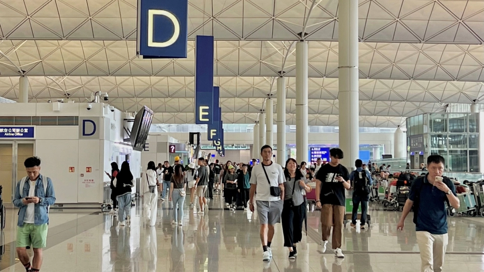 機管局：受中東局勢影響 14班航班取消