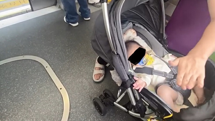 警方天水圍拘一男 涉輕鐵車廂拍打女嬰