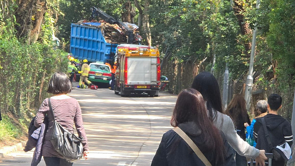 粉錦公路奪命車禍致2人死亡 貨車司機涉危駕被捕