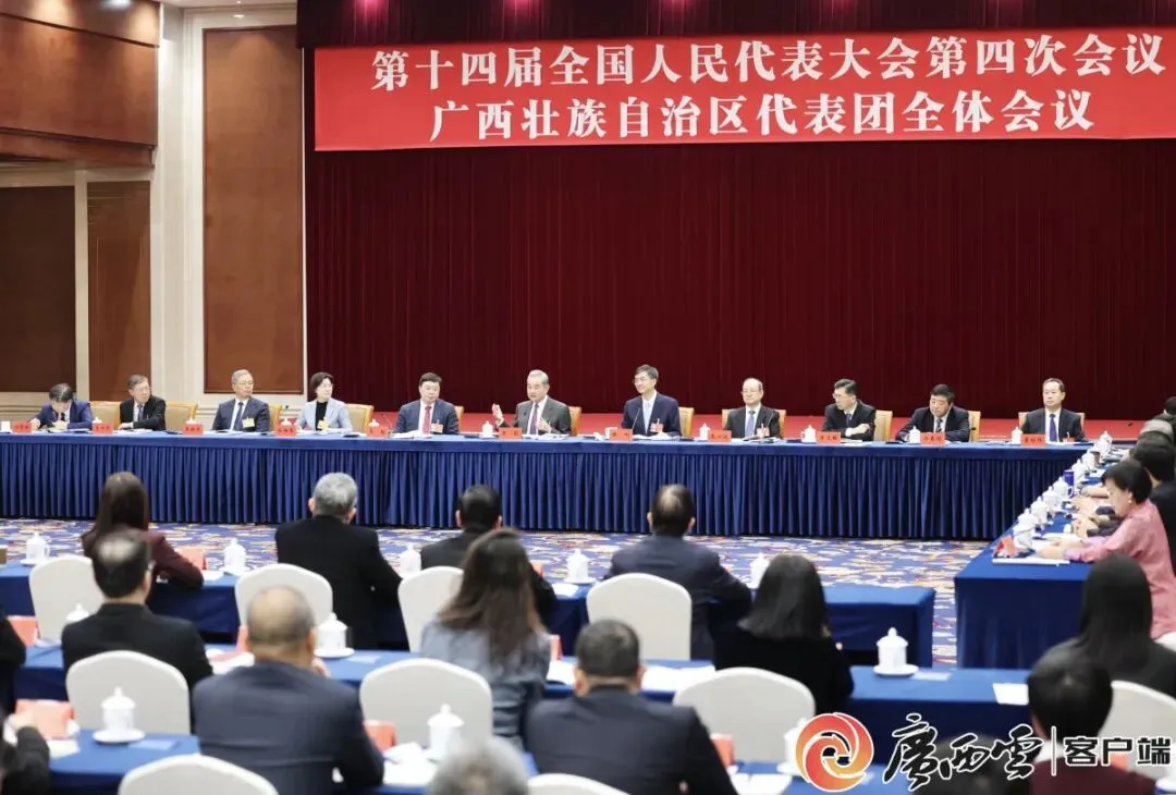 廣西代表團審議政府工作報告 王毅出席 聚焦桂港東盟合作新機遇