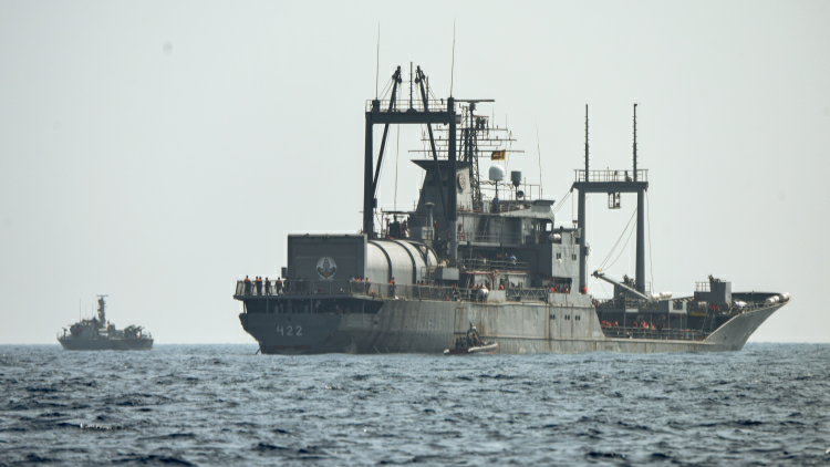 伊朗「布什爾」號軍艦獲准停靠斯里蘭卡及轉移船員