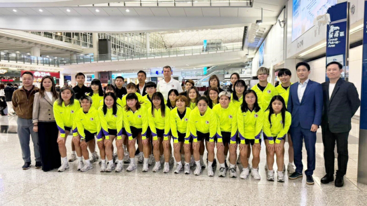 港隊女足經曼谷平安返港
