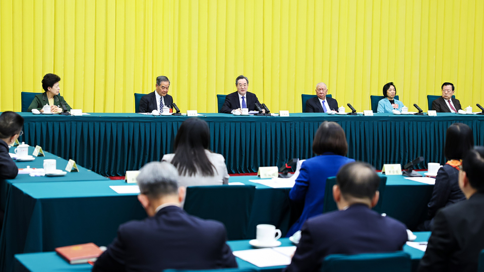 全國兩會｜丁薛祥參加港澳地區全國政協委員聯組會