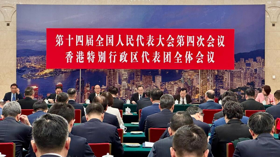 全國兩會｜丁薛祥參加香港代表團審議