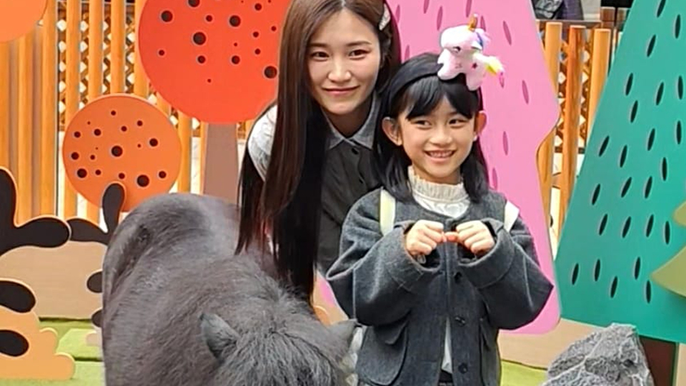 有片｜雪特蘭小馬現身大館 市民近距離互動感興奮