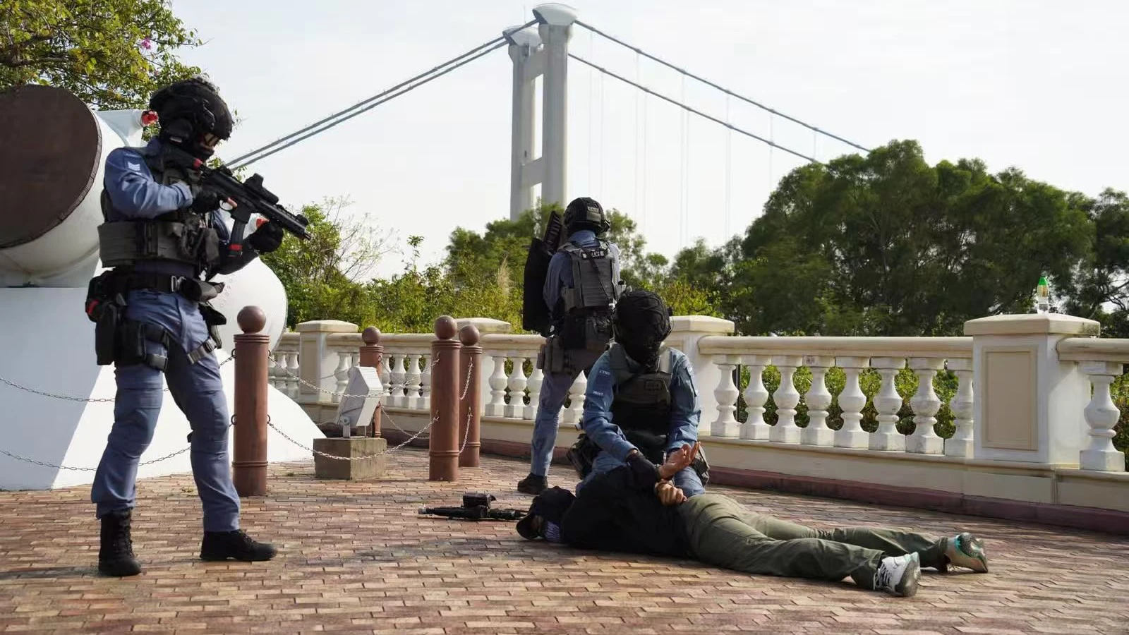 警方跨部門反恐演習 測試突發事故應變能力