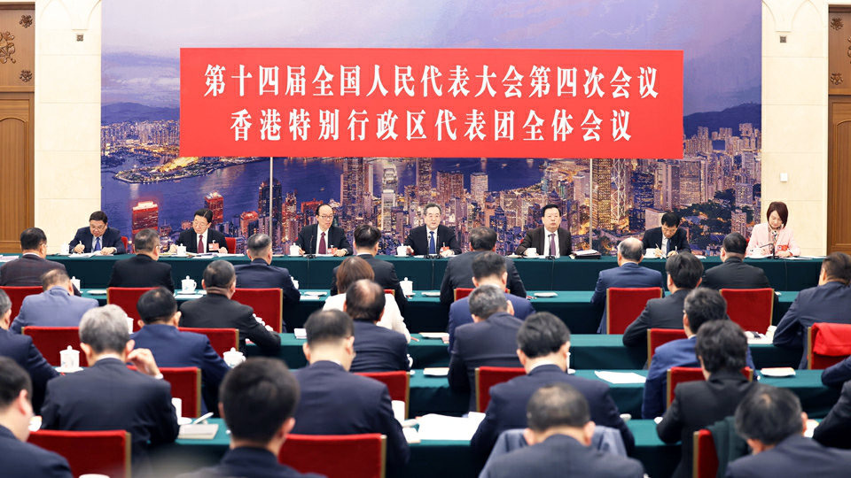 全國兩會｜丁薛祥參加香港代表團審議提殷切希望：要主動對接「十五五」規劃