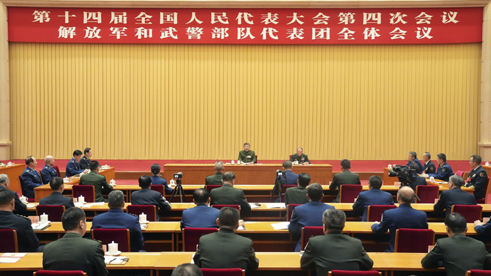 全國兩會｜習近平：充分發揮政治建軍特有優勢 凝心聚力推動國防和軍隊現代化行穩致遠