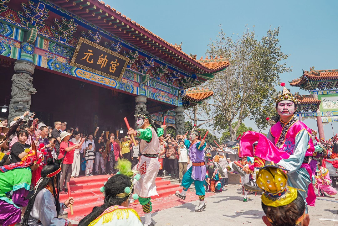 抬金豬、跳英歌、賞粵劇|東莞大朗沙步村「元帥公誕」盛大舉行