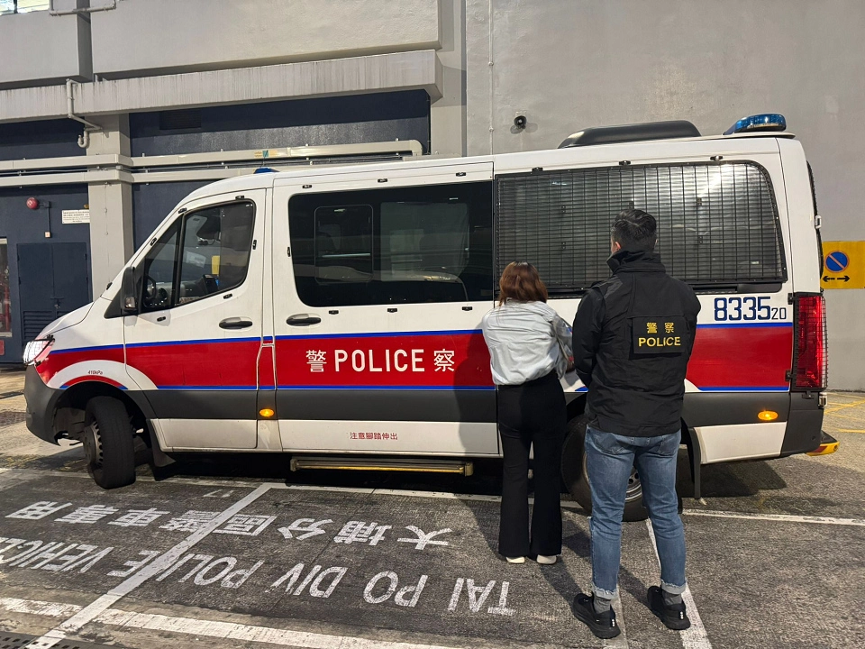 警方大埔打擊街頭賣淫 拘一內地女今日提堂