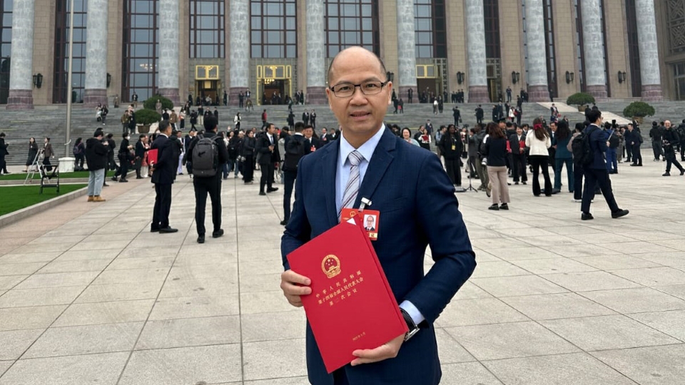全國兩會 | 黃錦良：香港須把握歷史主動 奮發有為開新局