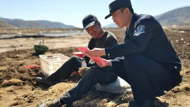 甘肅渭源：「藏藍防線」護春耕助藥鄉產業高質量發展
