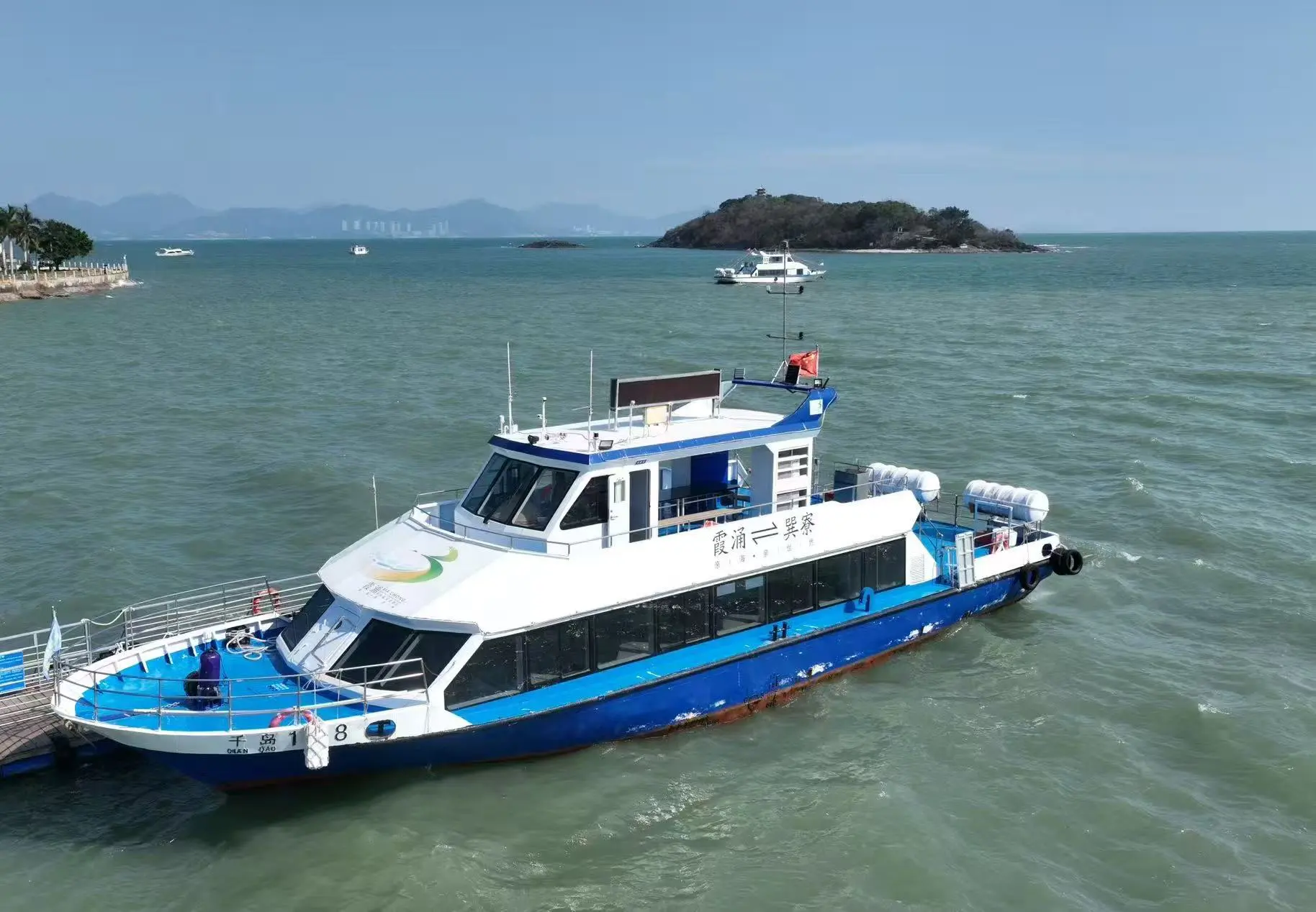 惠州大亞灣至稔平半島海上旅遊客運航線正式開航