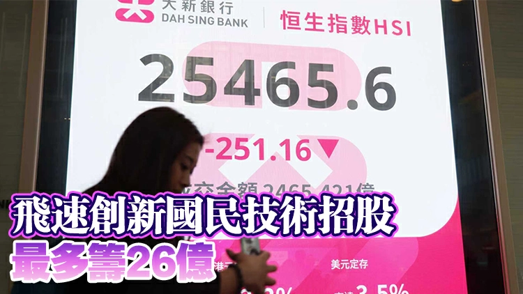 港股連跌三日 全周累跌291點