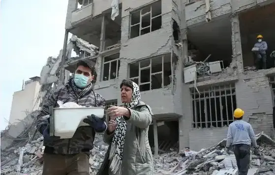 現場直擊｜德黑蘭的「末日街區」