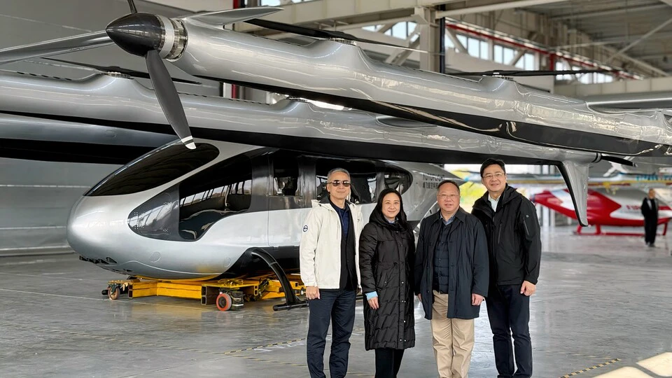 葛珮帆、林筱魯、姚柏良及陳沛良考察蘇州南京低空經濟 冀港借鑑技術經驗推動產業發展