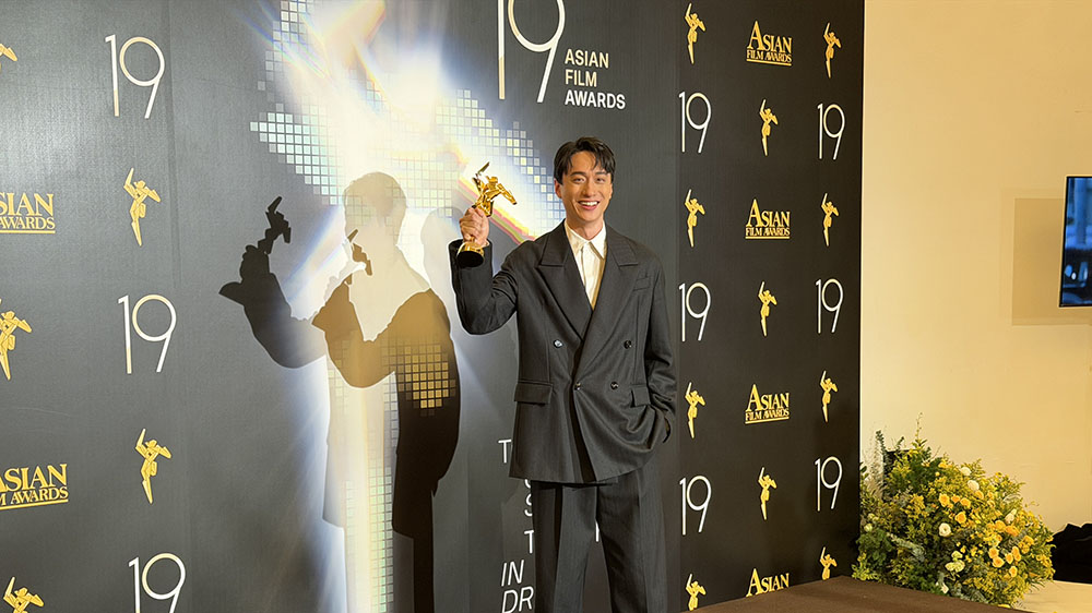 有片｜第19屆亞洲電影大獎 劉俊謙摘下「亞洲飛躍演員獎」