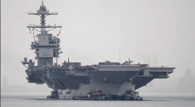 伊朗發布戰報 警告打擊「福特」號航母后勤 