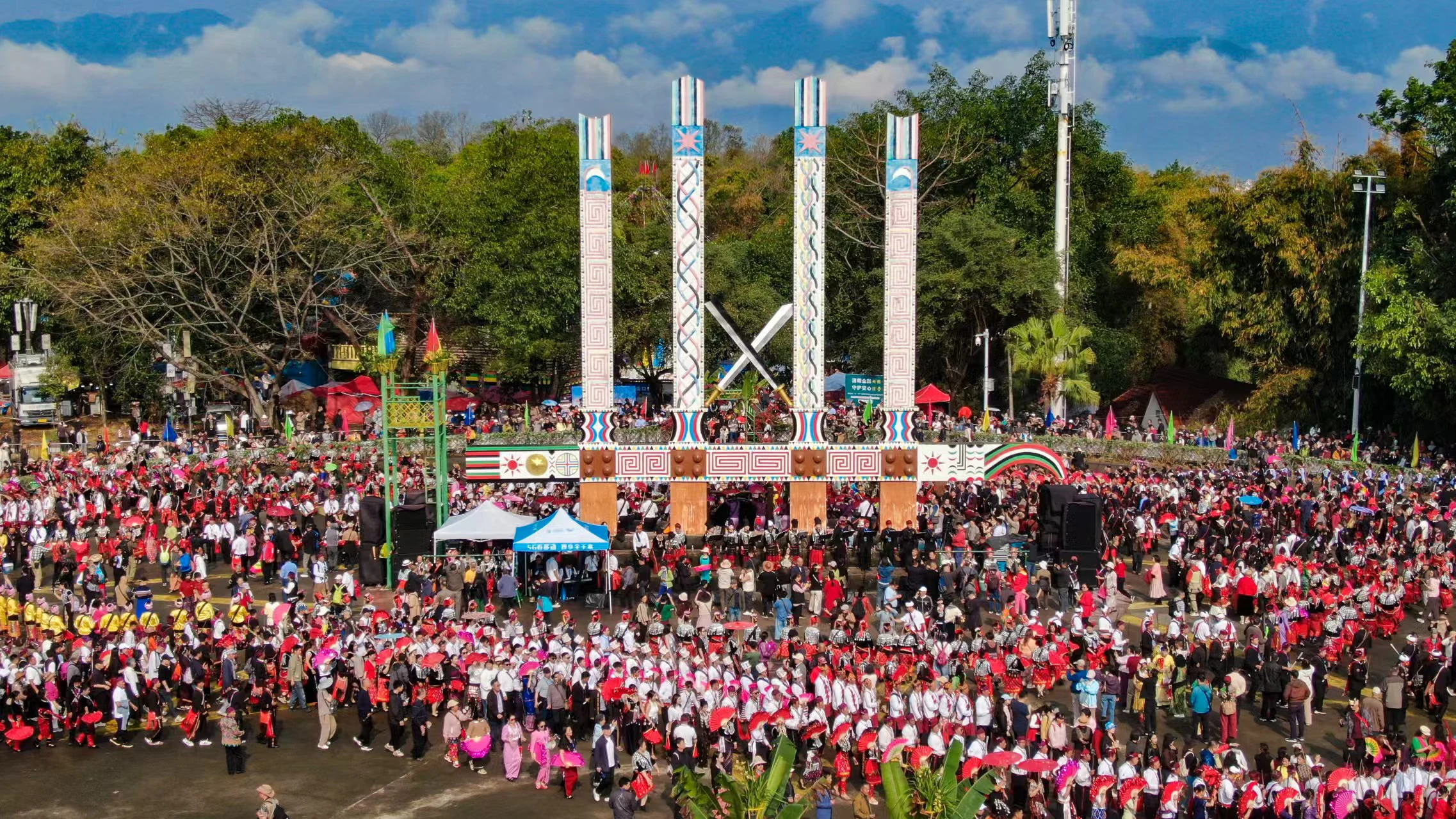 雲南盈江：目瑙縱歌今年「上新」了