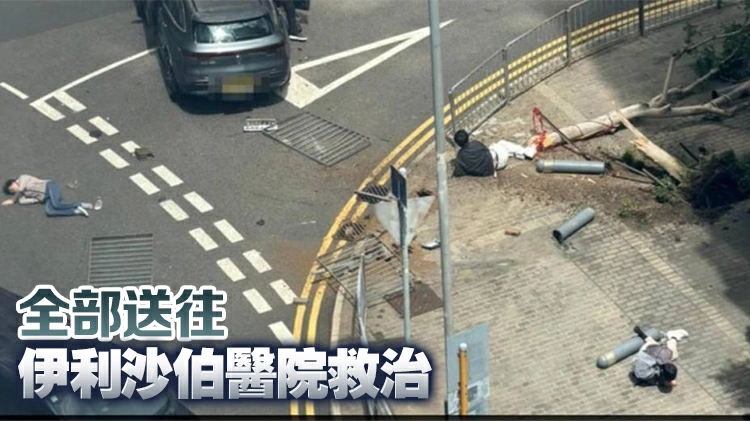 九龍灣私家車剷上行人路 至少9人受傷
