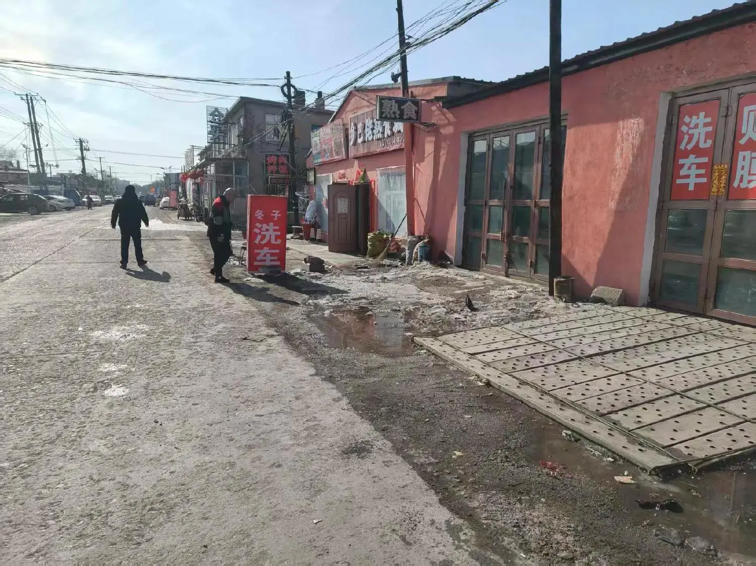 哈爾濱香坊區朝陽鎮春整攻堅佔道經營 聚力消除衛生盲區